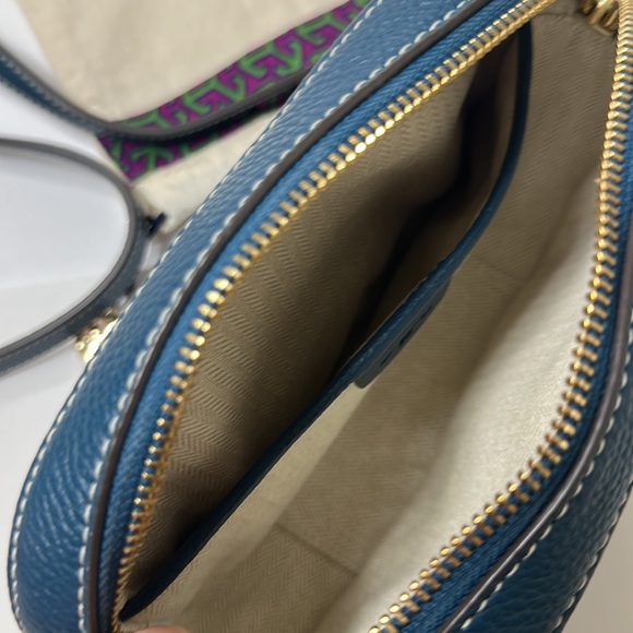 Tory Burch Camera Bag in Discontinued Blue color - Picture 5 of 5
